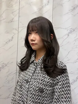 ロング カラー miu /透明感カラーのヘアスタイル