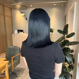 ミディアム カラー りあの🎀 /暖色カラー🍒のヘアスタイル