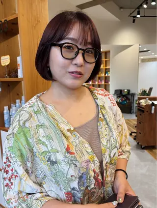 カラー mata-L23 かのんのヘアスタイル