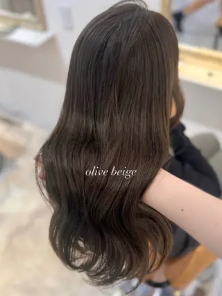 ロング カラー mareka/顔周り /透明感カラー🤍のヘアスタイル