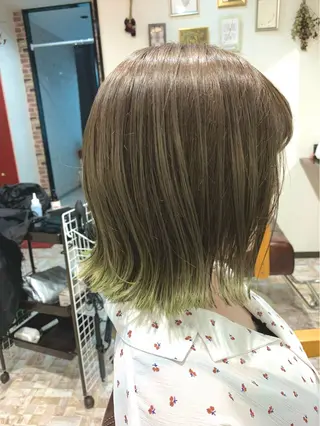ショート カラー 神野 洸都のヘアスタイル