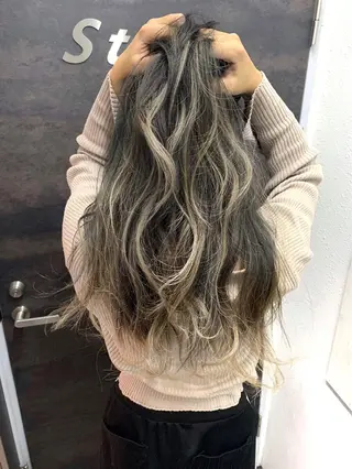 カラー 韓国/レイヤー 🪞SHE池袋🪞のヘアスタイル