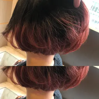 ミディアム カラー パーマ 🫧代表/新宿駅近/ 限定価格🫧田辺貴裕のヘアスタイル