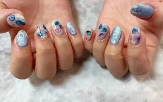 ネイル ネイルリボン 石田のネイルデザイン