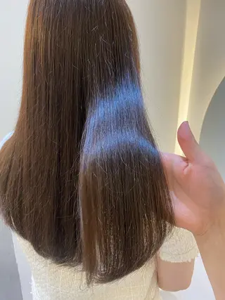 ロング カラー nok所属・レイヤー/ベージュ/ どますず🌺のヘアスタイル