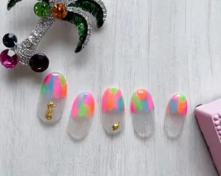 ネイル トップネイリスト Ribbon立川店のネイルデザイン