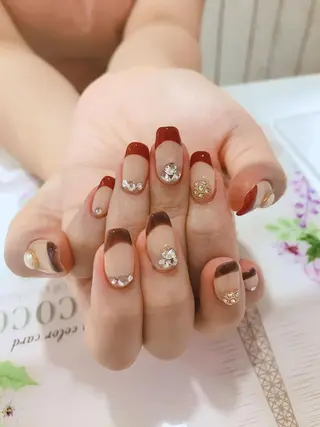 ネイル 長さだし専門店 M2　rikaのネイルデザイン