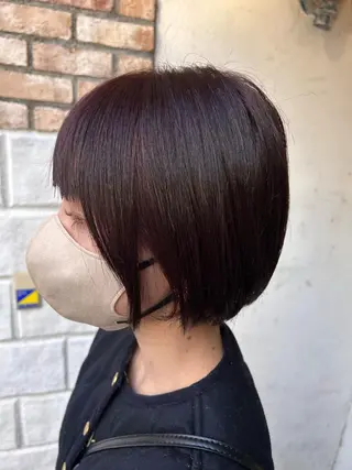 ショート カラー お任せヘア☘️☘️ 及川渚のヘアスタイル