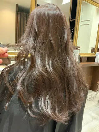 ロング カラー 🌿ストレート🌿 髪質改善☘️シュウヤのヘアスタイル