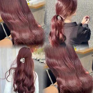 ロング カラー ブリーチなしの達人 🌈KAITOのヘアスタイル