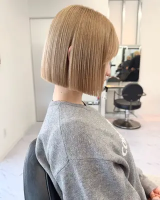 ショート カラー ViVIE 福岡天神 🎀高橋桜花のヘアスタイル