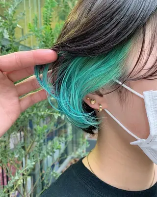 ショート 艶カラー/eye 🫧ྀི/栞のヘアスタイル