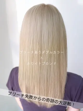 セミロング SARAJU 仁川店【カラー特化】のヘアスタイル