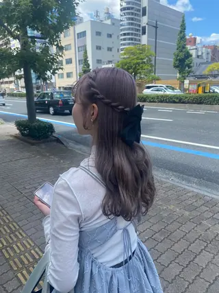 ロング カラー ParveMix 🪽鳥取彩花のヘアスタイル