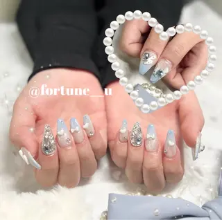 ネイル 💜 Yuuna💜のネイルデザイン