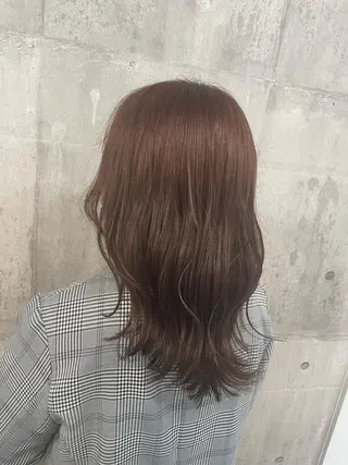 カラー _WHITE 浜松 店長 もえかのヘアスタイル