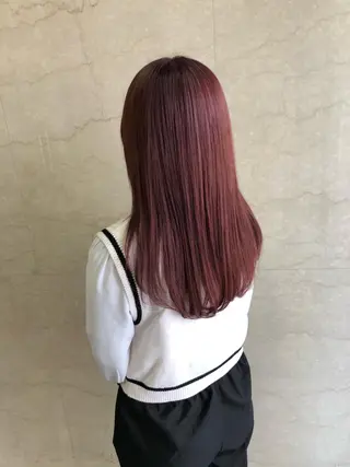 セミロング キノシタ ナオユキのヘアスタイル