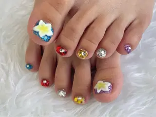 ネイル プライベートサロン featherのネイルデザイン