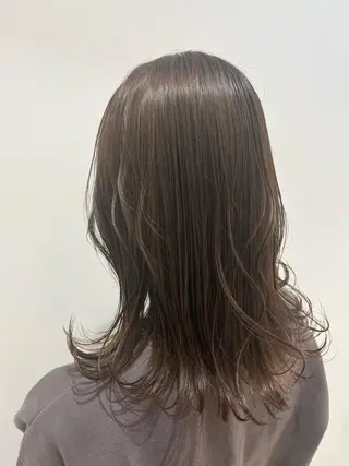 ロング 🐺ウルフ× ハイトーン🐺MOEのヘアスタイル