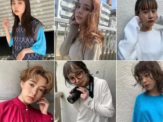 ミディアム カラー ヘアアレンジ lok[ロク] 高田馬場のヘアスタイル