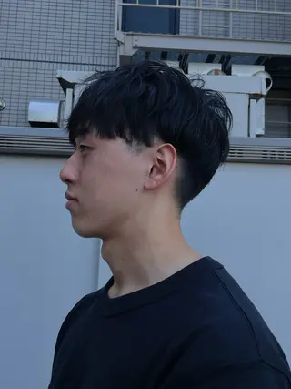 ショート メンズ 【ボブモデル募集】 青木亮太郎のヘアスタイル