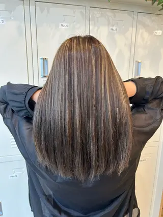 ロング カラー 骨格似合わせカット✨ 林 まどかのヘアスタイル