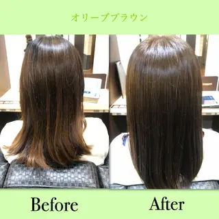 カラー パーマモデル募集中 瀬在紗也香のヘアスタイル