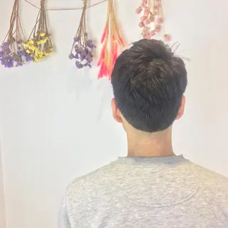 メンズ ベージュ/インナー カラー🤍Rieのヘアスタイル