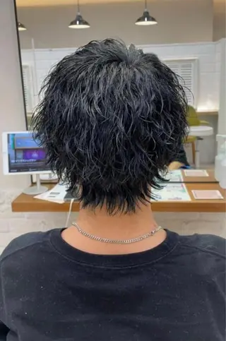 パーマ メンズ パーマ／ストレート 特化／津久井裕仁🫧のヘアスタイル