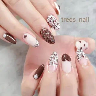 ネイル trees_ nailのネイルデザイン