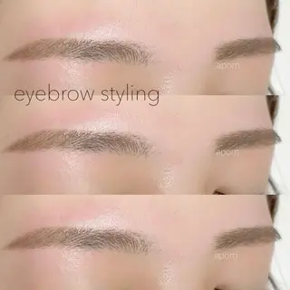 アイブロウ apom 森分のマツエク・マツパデザイン