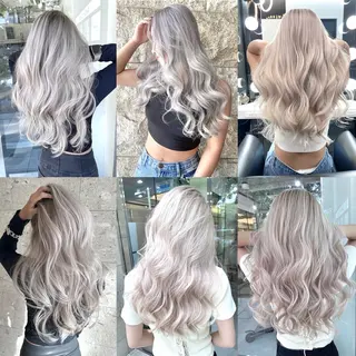 ミディアム カラー i'll 髪質改善 淀屋橋 大阪【イル】所属・エクステ/ブリーチ tasukuのヘアスタイル