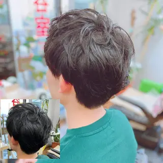 パーマ メンズ kimiwada maiのヘアスタイル