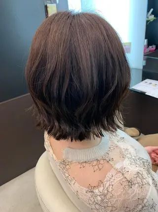 ショート Aya/四条烏丸/ インナーカラーのヘアスタイル