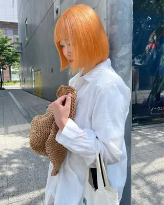 ショート 福山 晴香のヘアスタイル