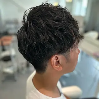 ショート メンズ ヘアーアート リオンのヘアスタイル