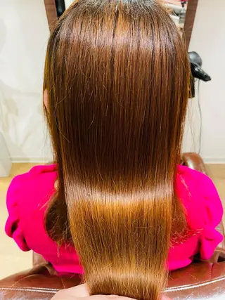 セミロング 🌈縮毛矯正/ショー ト/MIKI🌈のヘアスタイル