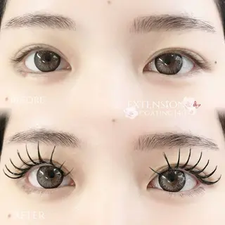 マツエク・マツパ 佐藤 実優のマツエク・マツパデザイン