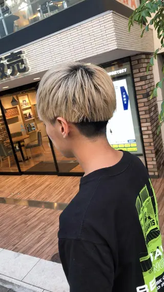 メンズ デザインカラー🎨 下北沢 / 磯部のヘアスタイル