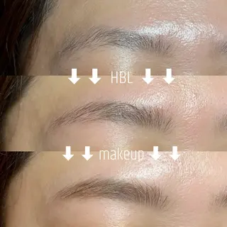 メンズ アイブロウ Reika メンズ眉×HBLの眉毛・アイブロウイメージ