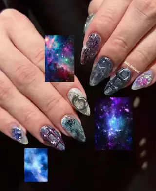 ネイル 3dパーツ/流行り 👧shushu❤️のネイルデザイン