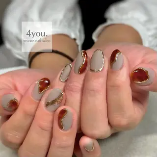 ネイル nail salon ４ｙｏｕ．のネイルデザイン