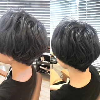 ショート メンズ 柏/春日竜次 /髪質改善縮毛矯正のヘアスタイル