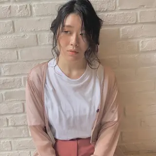 ロング ヘアアレンジ SHANTi 飯塚 ヘアセット/髪質改善のヘアスタイル