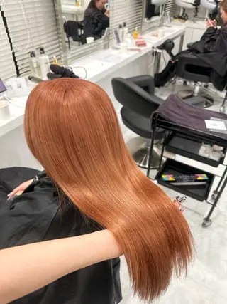 ロング 韓国ガーリー🤍ハイ トーン🤍Ayanaのヘアスタイル