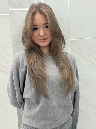 ロング カラー 栄美容師/kiti /ボブ/ケントのヘアスタイル