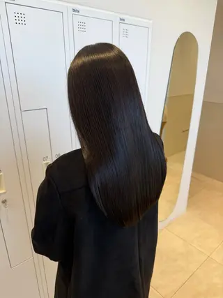 セミロング funa/京都河原町 /艶髪/暖色のヘアスタイル