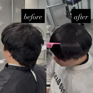 ショート パーマ メンズ 【OVARL】武田 まなみのヘアスタイル