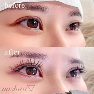 マツエク・マツパ nashira -ナシラ- 恵比寿のマツエク・マツパデザイン