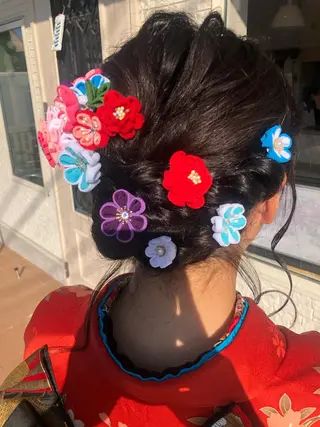 ダブルカラー🎉 ハイトーン🎉スドウのヘアスタイル